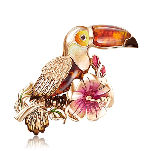 Брошь (Au 585) 04-0184-00-271-1110-58