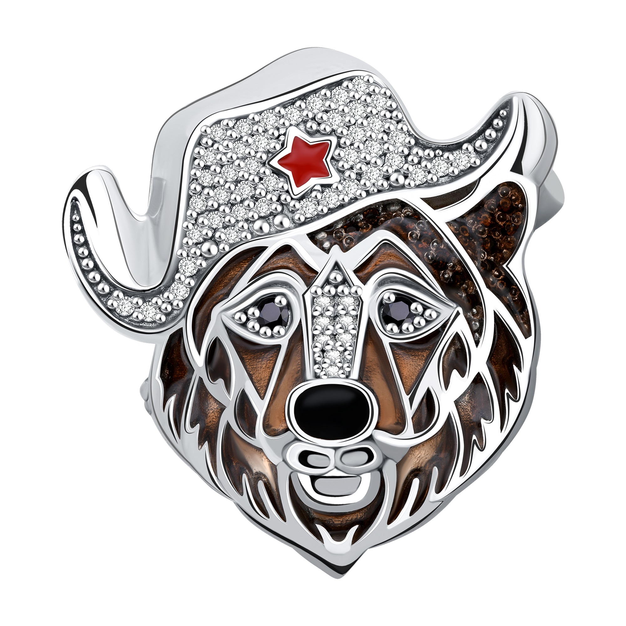 Брошь (Ag 925) 60-79-000M-17361