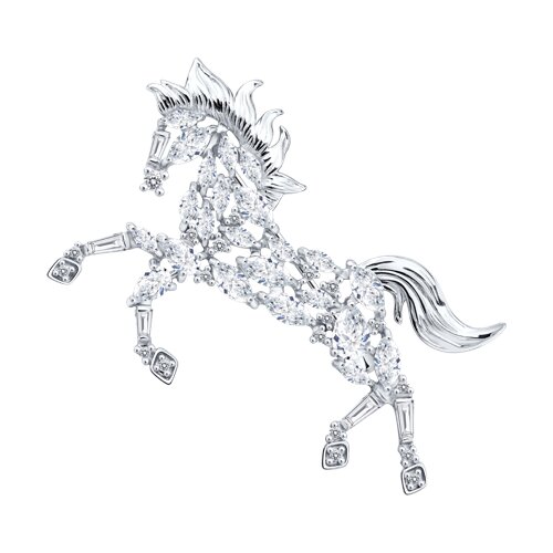 Брошь (Ag 925) 94-140-00267-1