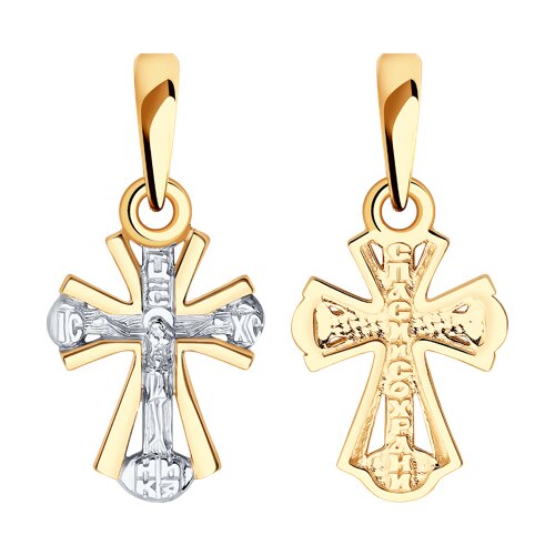 Крест (Au 375) 121410-4