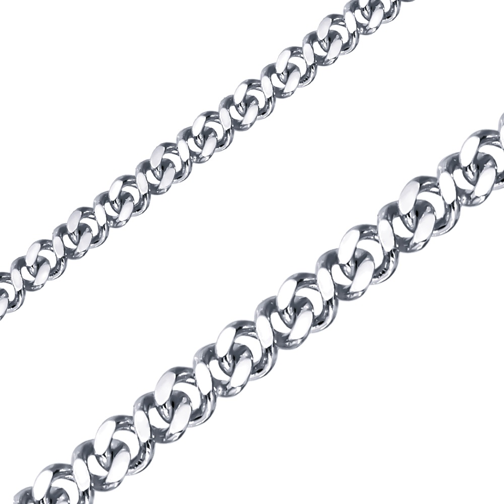 Цепь тигровый глаз (Ag 925) ВПр 050-50