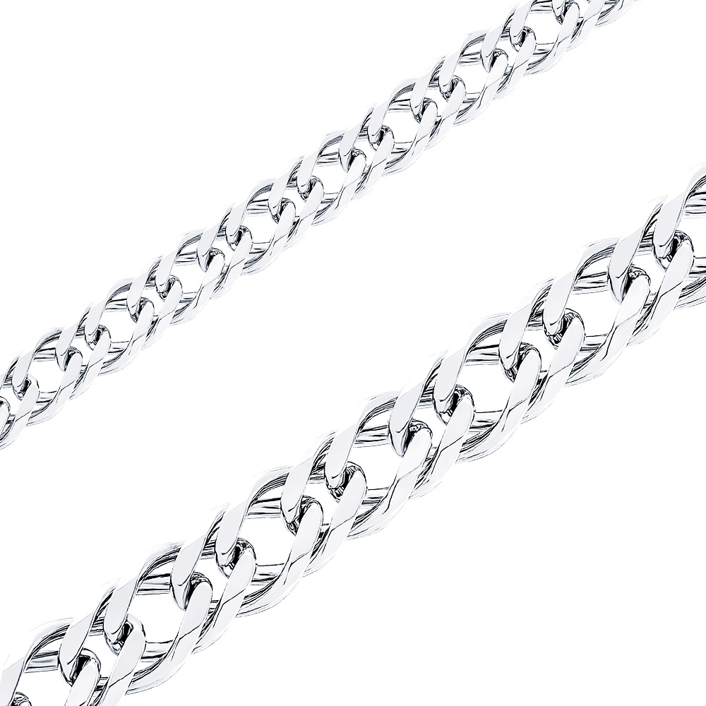 Цепь ромб двойной (Ag 925) РДэ 050-45