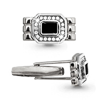 Запонки (Ag 925) 72511Ч