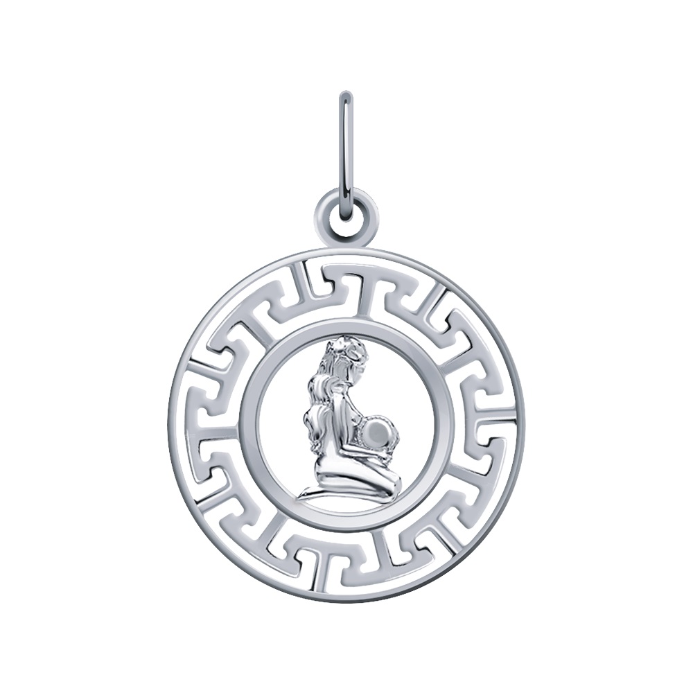 Подвеска знак зодиак дева (Ag 925) 5760-925-дева