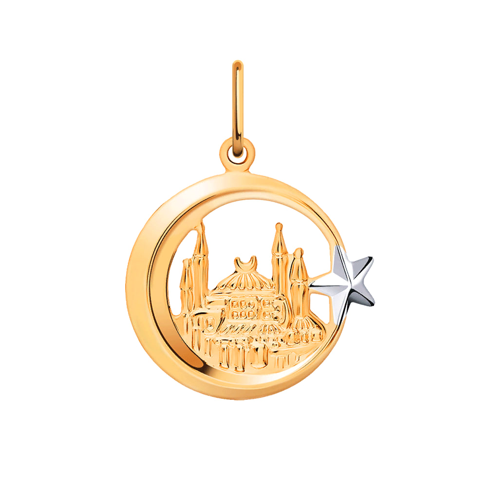 Мусульманская подвеска (Au 585) 3295