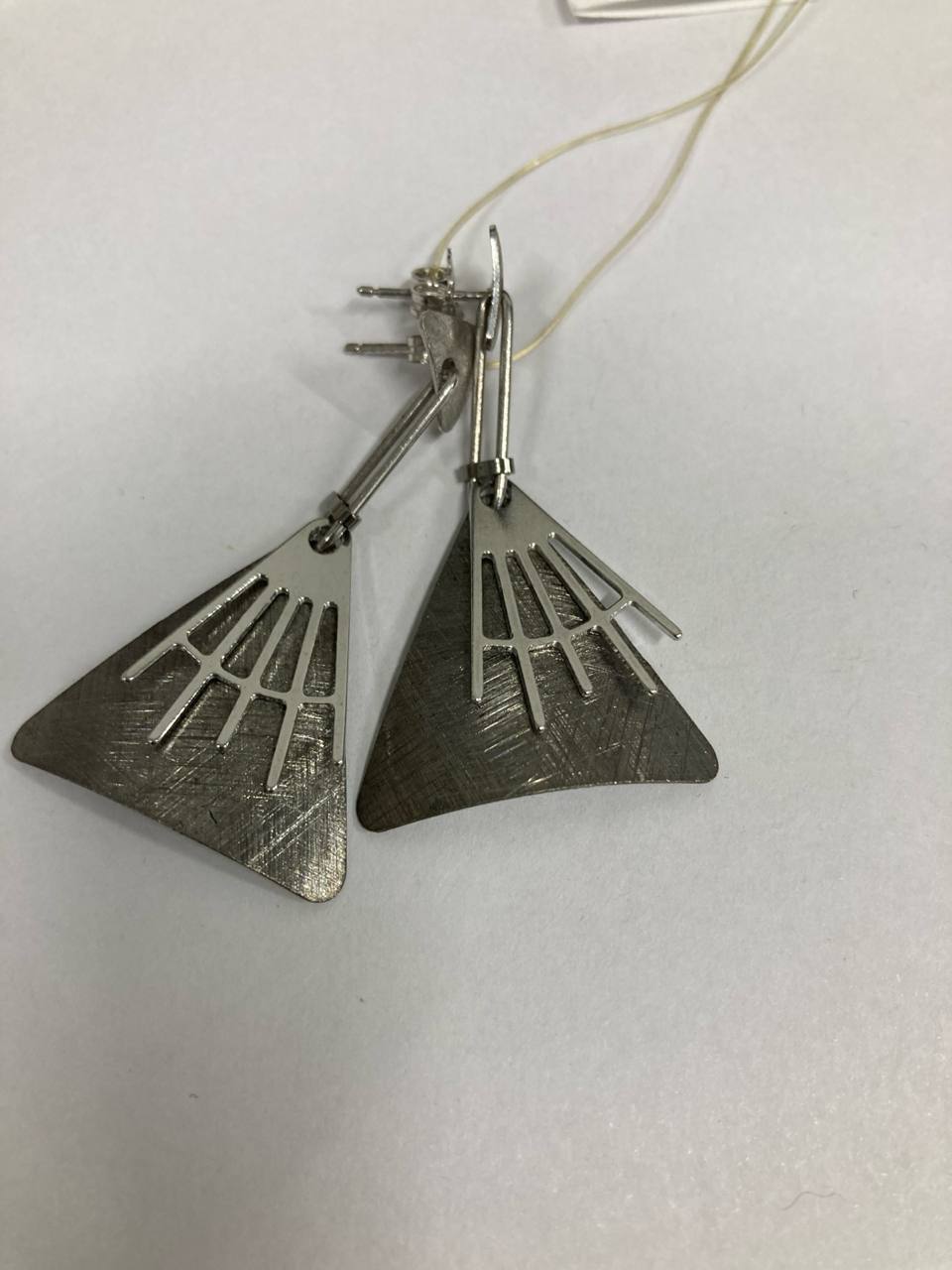 Серьги (Ag 925) VAG1095A-G-BRHNO(NCM)