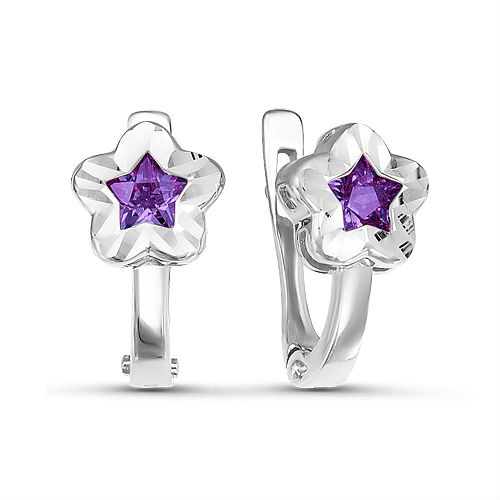 Серьги (Ag 925) с121302-1а