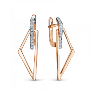 Серьги (Au 585) 2510107 1 1 1