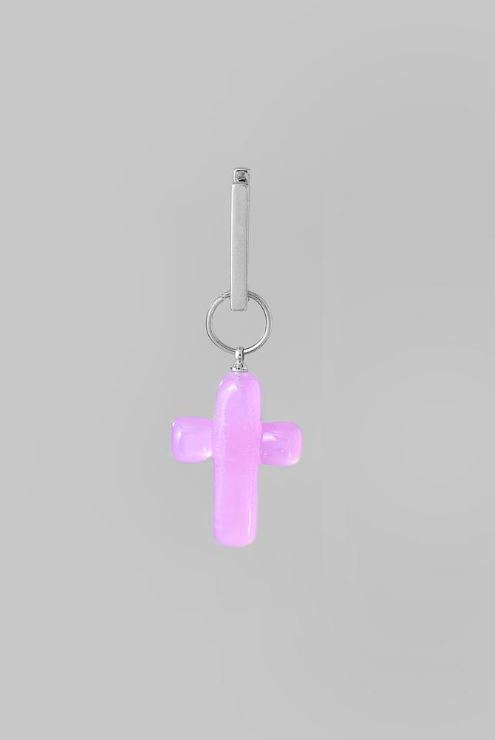 Серьга моно (Без пробы) Яркий лед