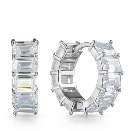 Серьги конго (Ag 925) B20556-E