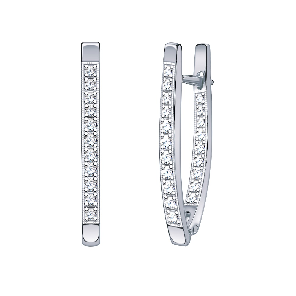 Серьги (Au 585) б2317