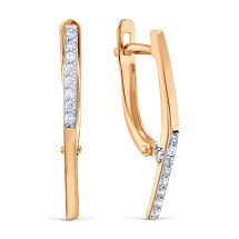 Серьги (Au 585) Т14702Б939