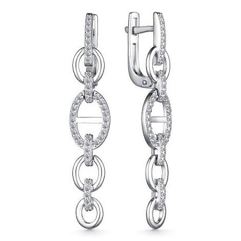 Серьги (Ag 925) 02-3983-00КЦ-00