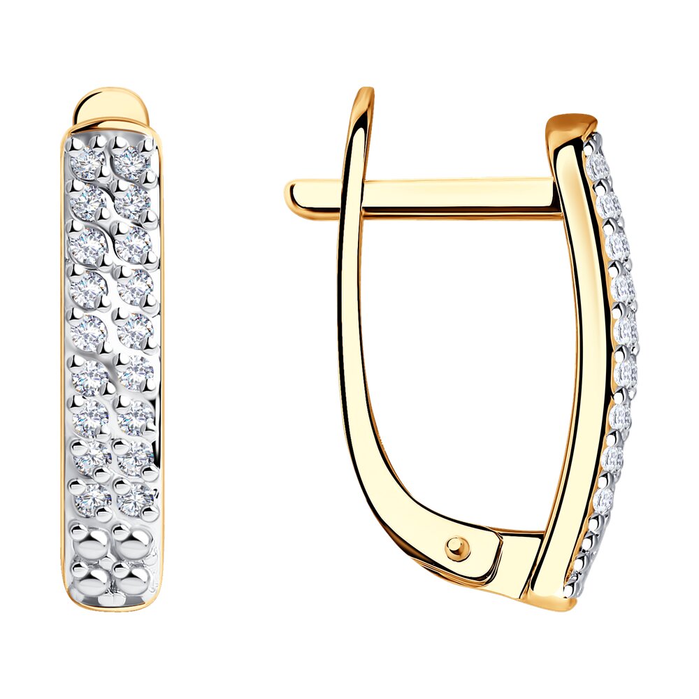 Серьги (Au 585) 1021306