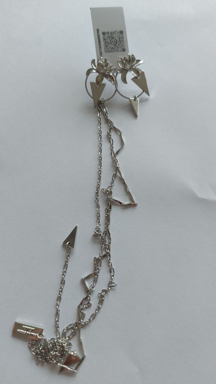 Серьги (Без пробы) S1046