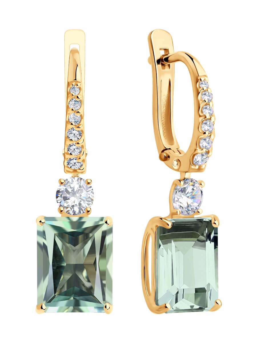 Серьги (Au 585) 728551