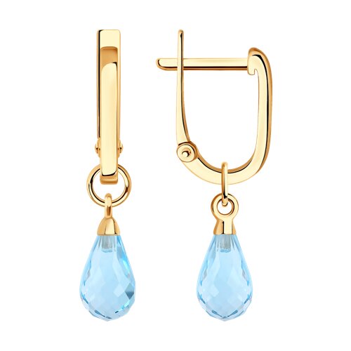 Серьги (Au 585) 729191