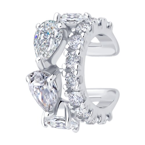 Серьга каффа (Ag 925) 94170372