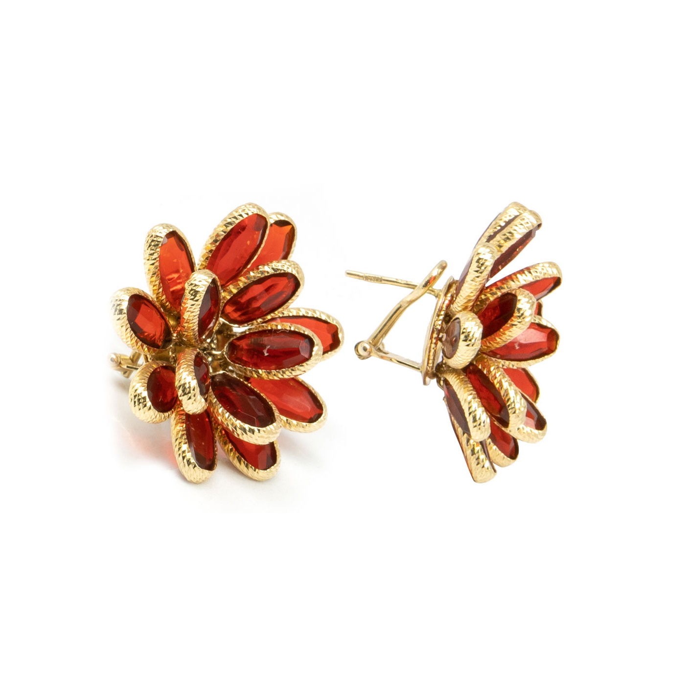 Серьги (Au 585) ТДФР-Ита-400