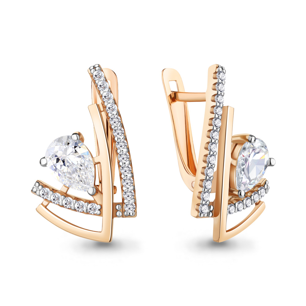 Серьги серебряные (Ag 925) 49747А.6