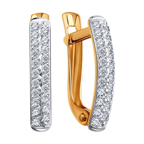 Серьги (Au 585) 027265