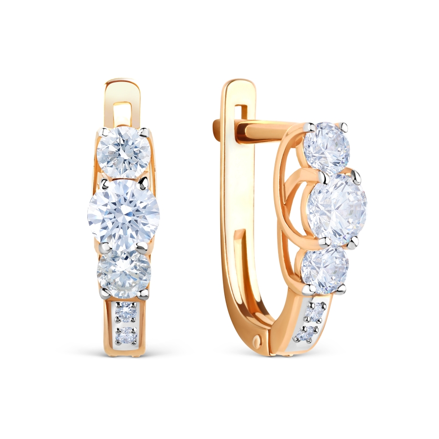 Серьги (Au 585) Т142025319