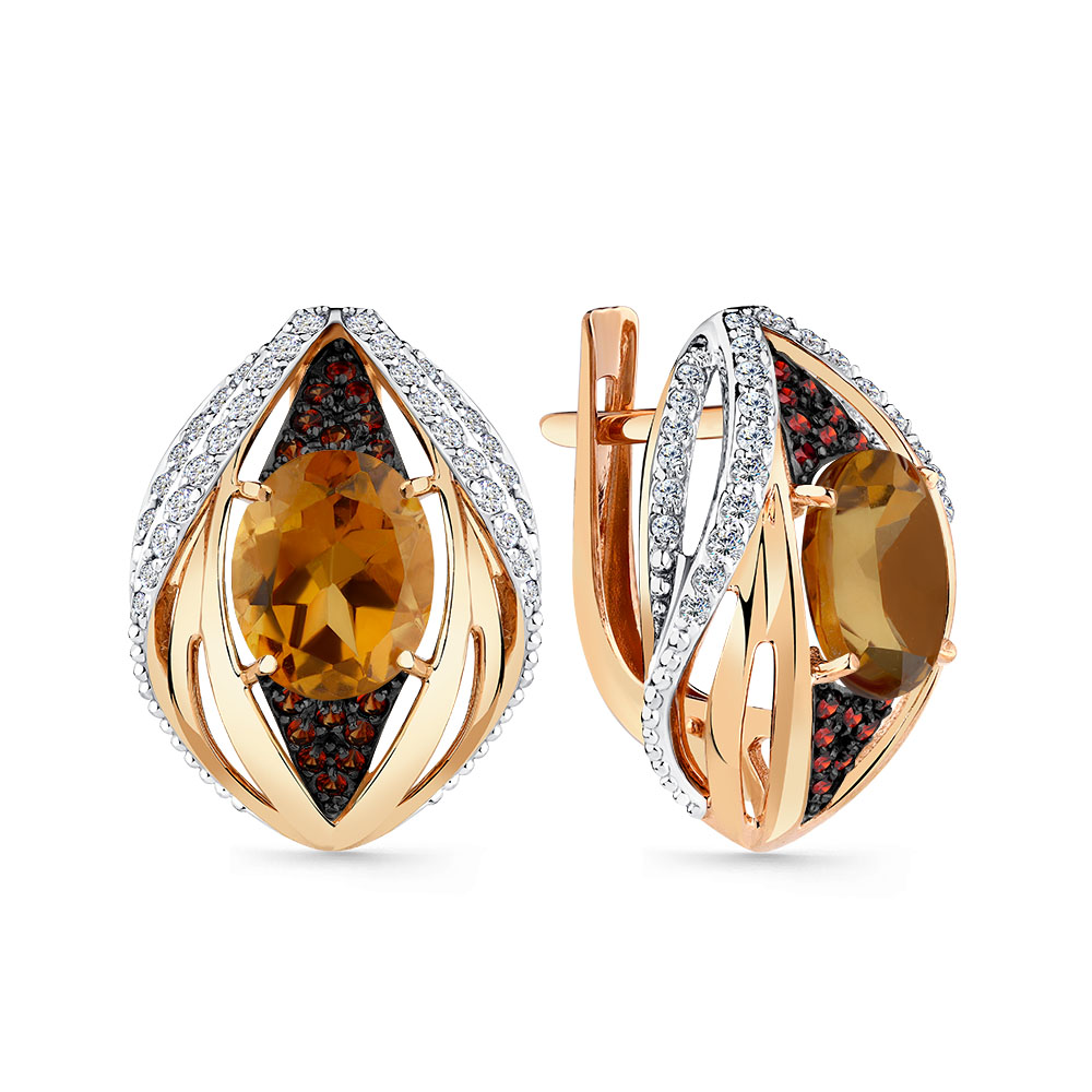 Серьги (Au 585) 02-3-529-0751-013