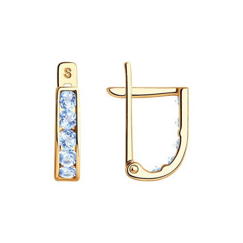 Серьги (Au 585) 021500