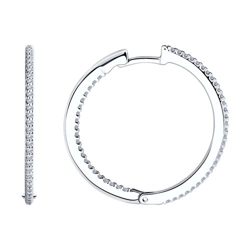 Серьги конго (Ag 925) 94025862