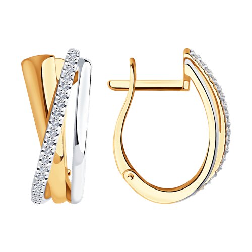 Серьги (Au 585) 1021540