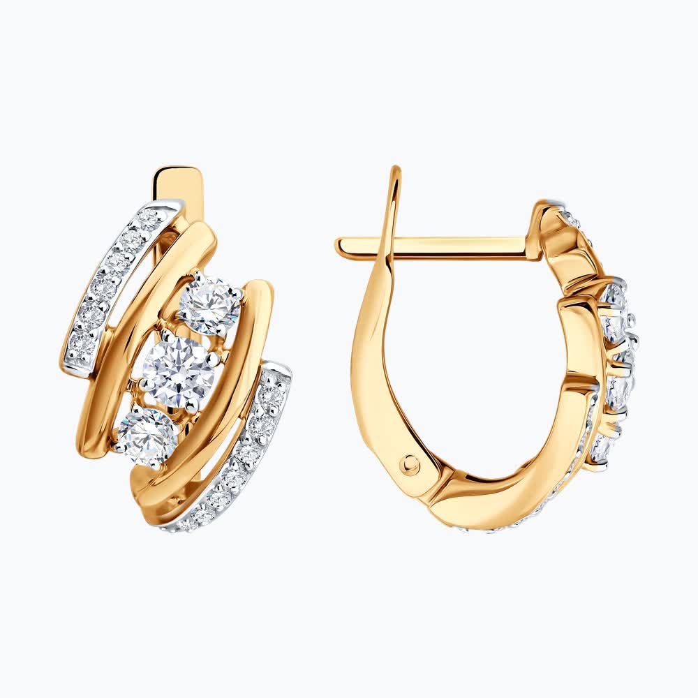 Серьги (Au 585) 0200723