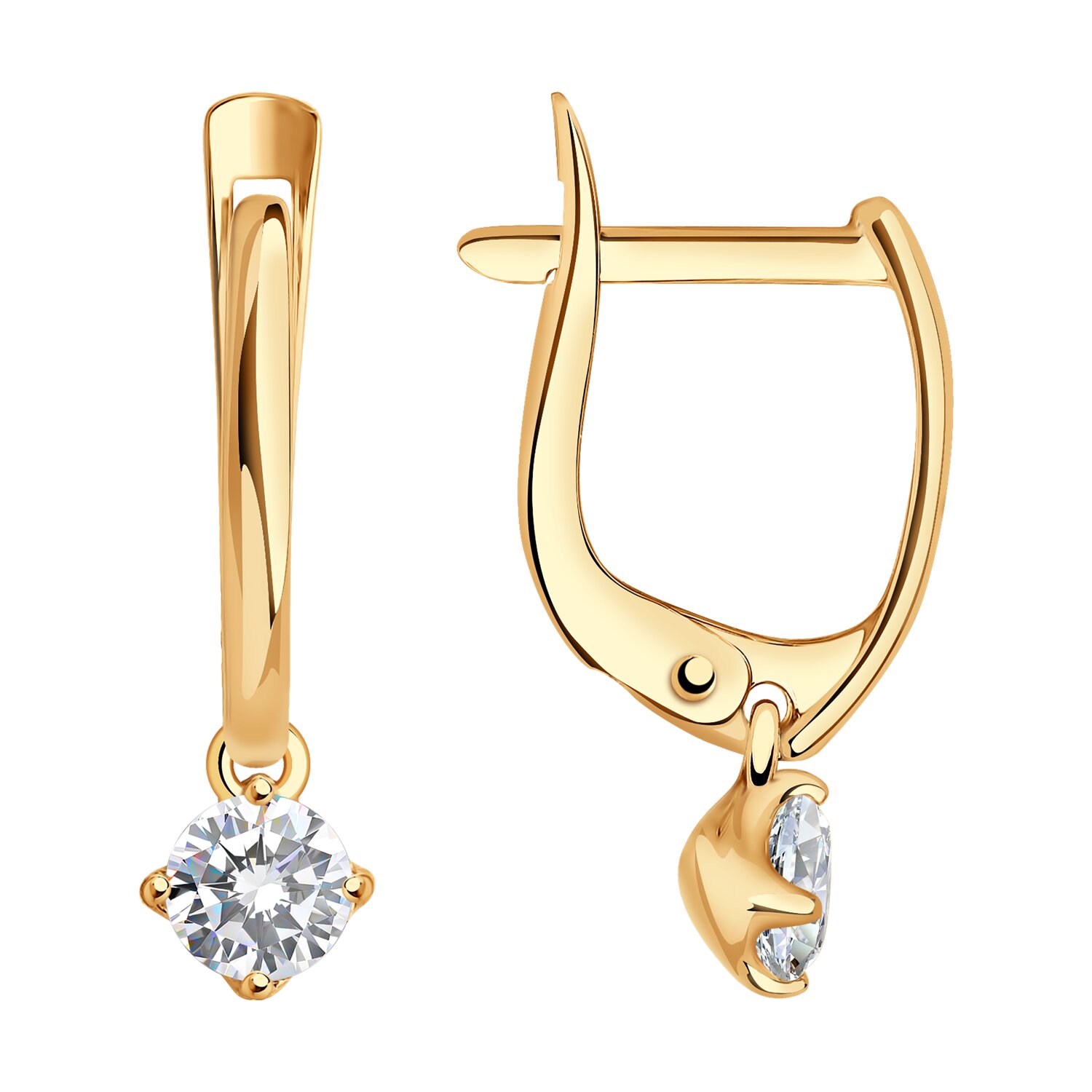 Серьги (Au 375) 027396-4