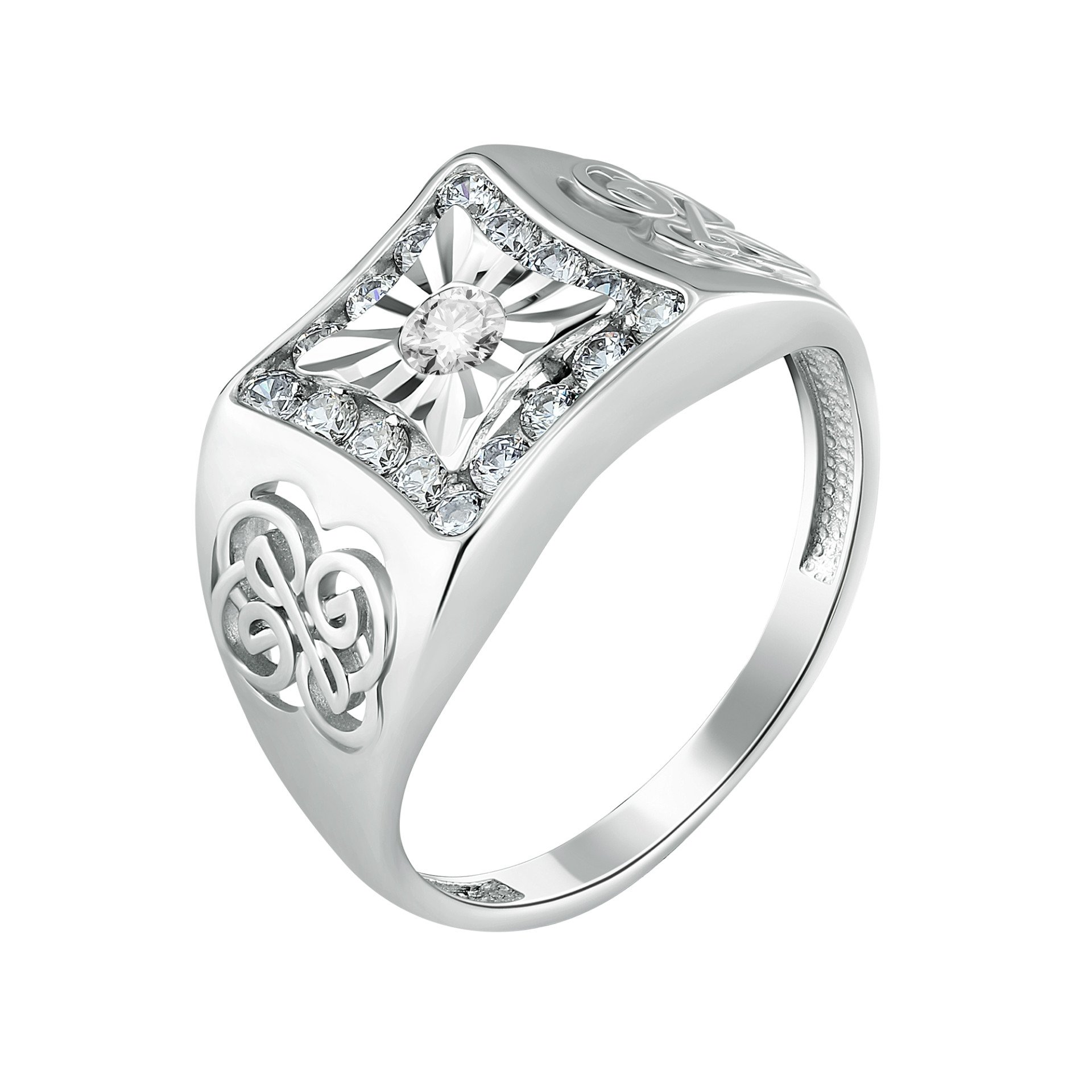 Кольцо печатка (Ag 925) 21-73-0001-29161