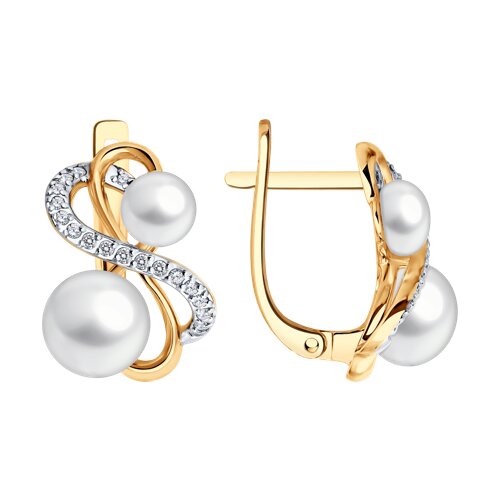 Серьги (Au 585) 792483