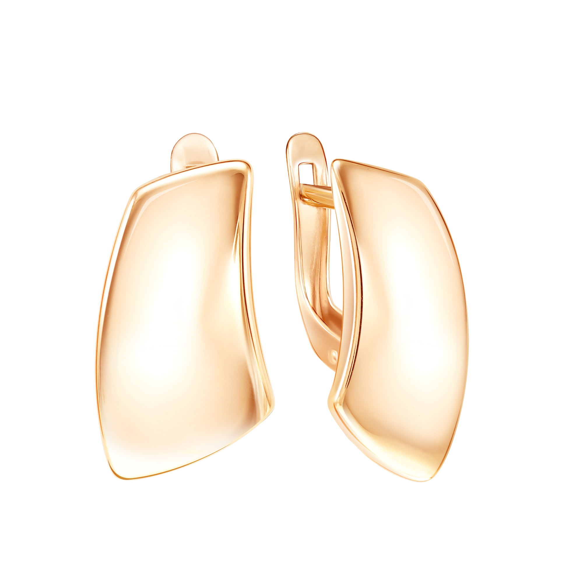 Колье из золота, корунд синт., Розовое золото