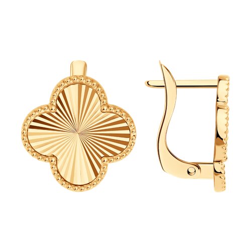 Серьги (Au 585) 0200602