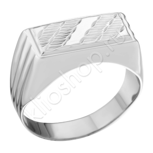 Кольцо печатка (Ag 925) 21К150410