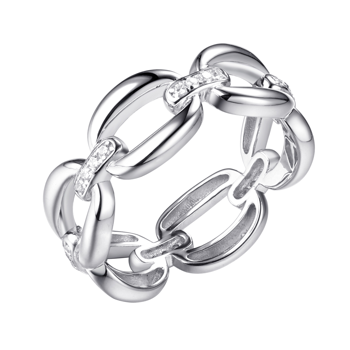 Кольцо (Ag 925) CZ-R02919-X-W-X-X-W