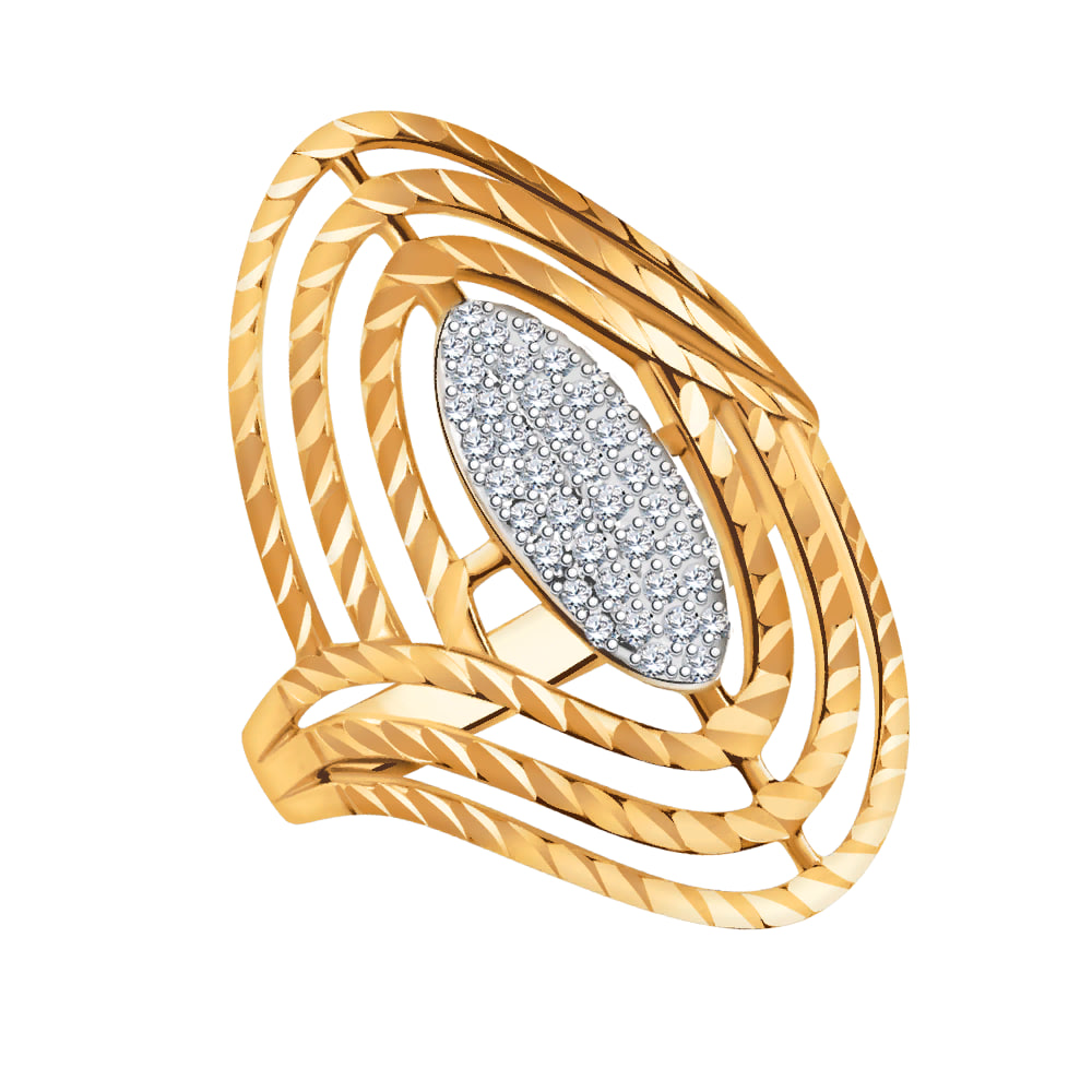 Кольцо (Au 585) 10658а