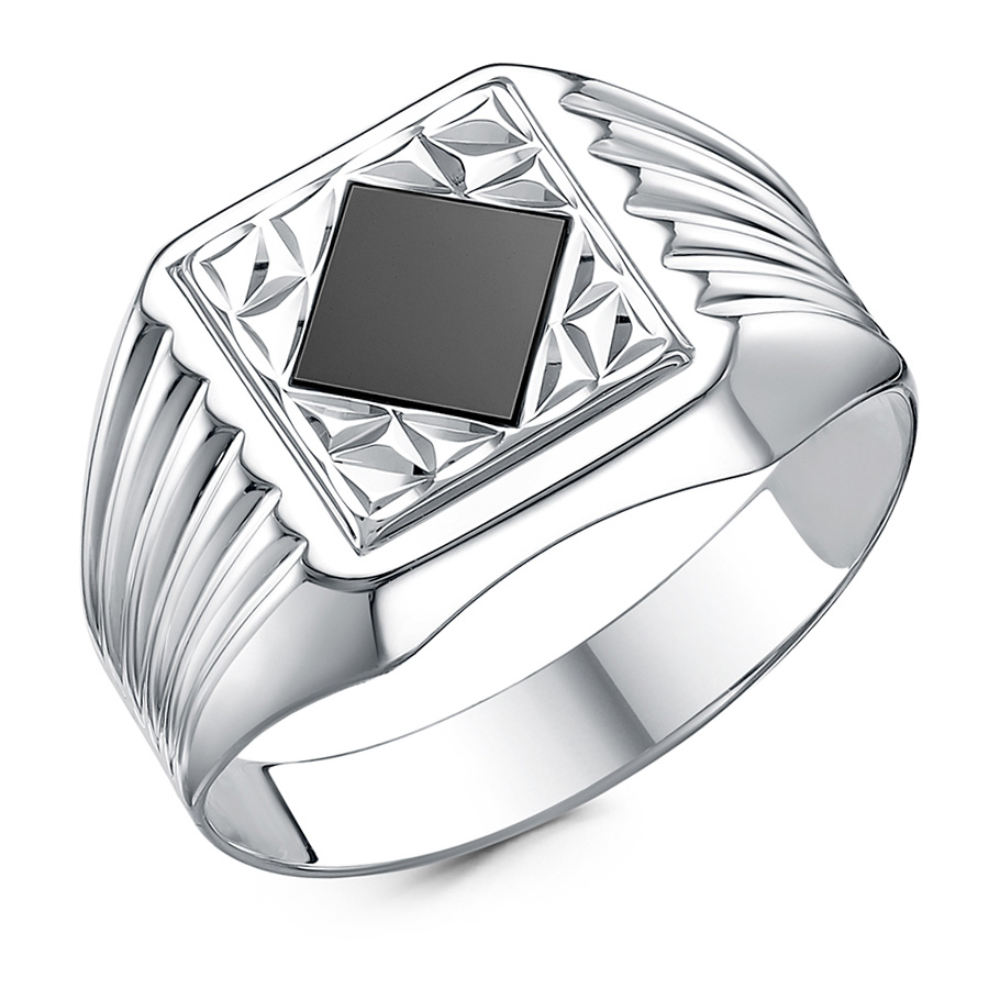 Кольцо печатка (Ag 925) с040180