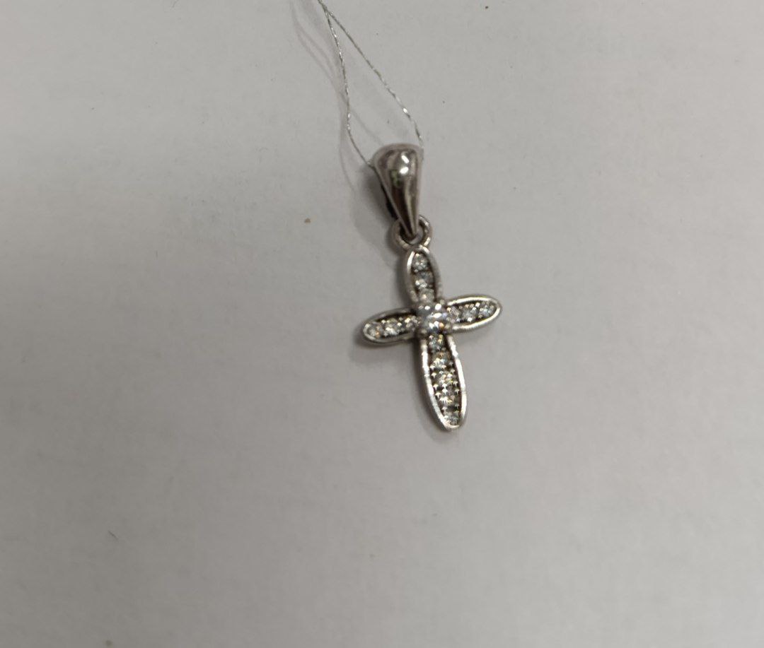 Крест декоративный (Ag 925) Pc00559r