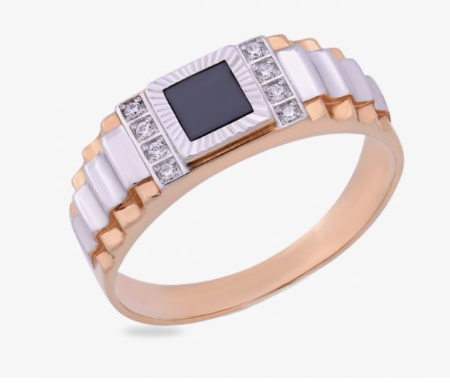 Кольцо печатка (Au 585) Т142642947