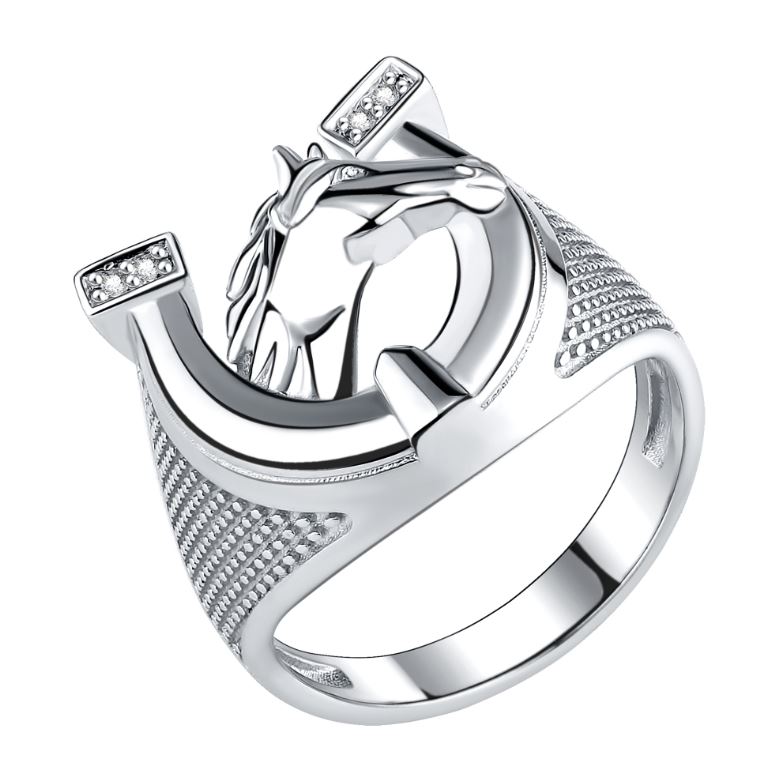 Кольцо печатка (Ag 925) 21-72-0001-17325