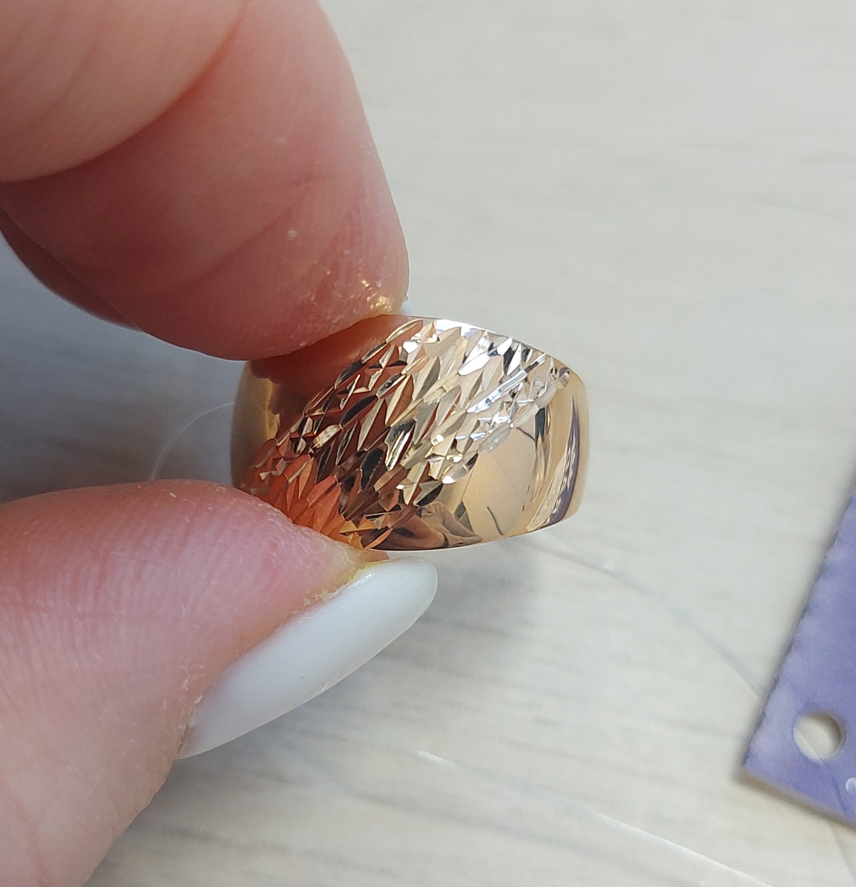 Кольцо (Au 375) БКА 003