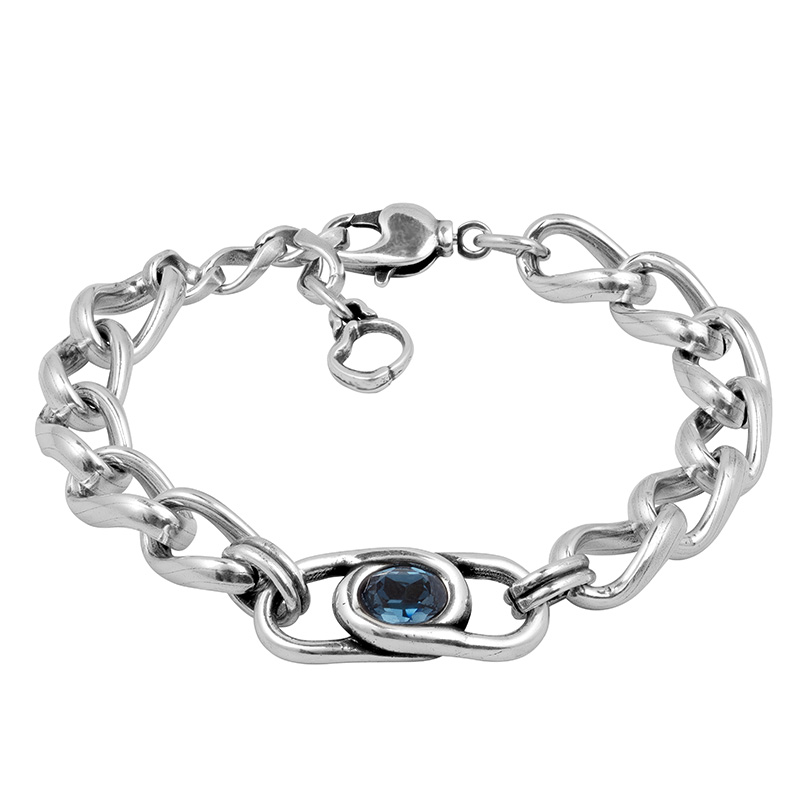 Браслет (Без пробы) CN-EMO127 синий