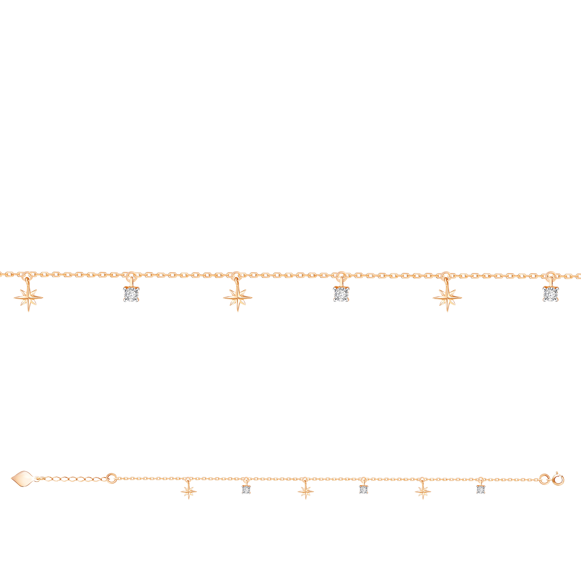 Браслет (Au 585) 04-68-0048-00