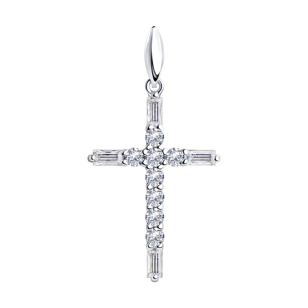 Крест декоративный (Ag 925) 94031380