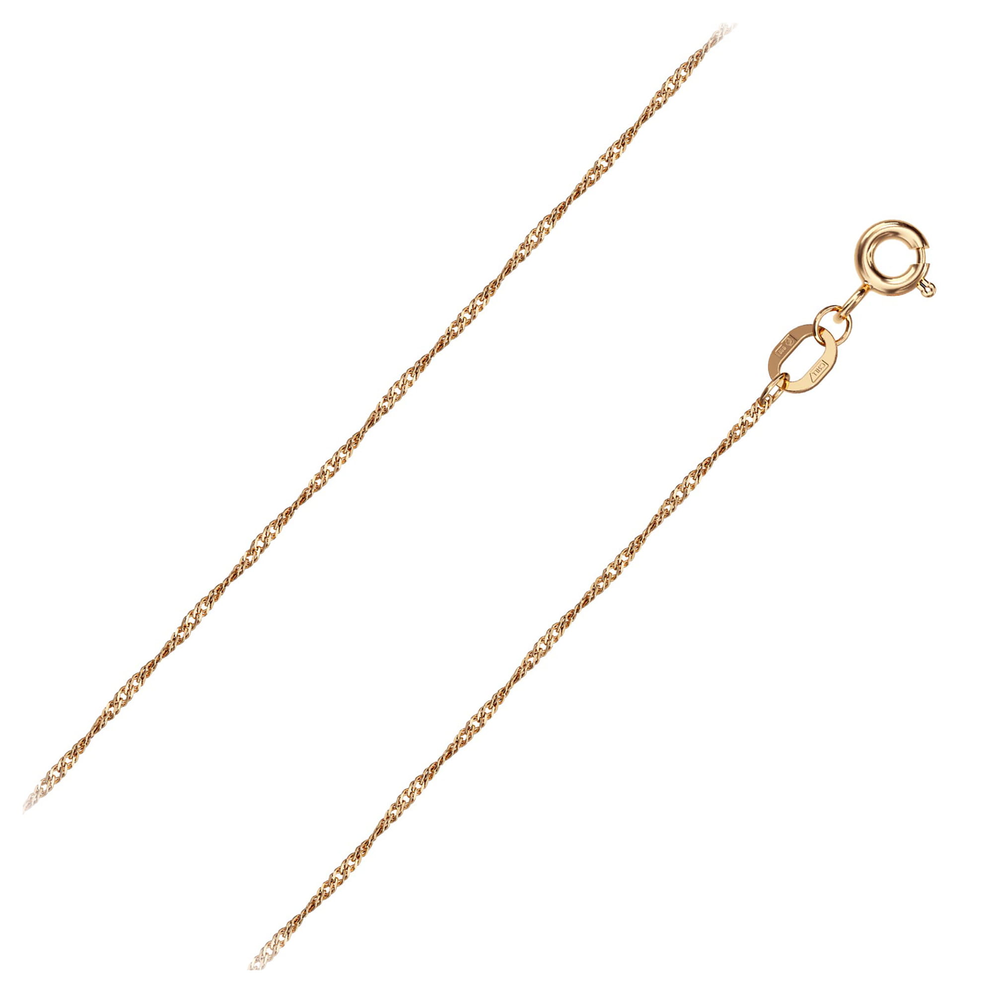 Цепь сингапур (Au 585) НЦ 12-028-0.35