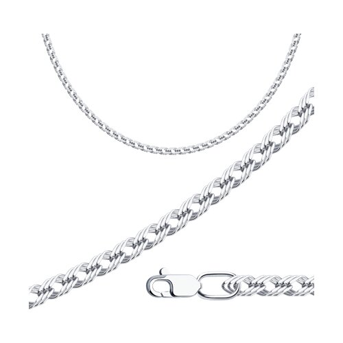 Цепь ромб тройной (Ag 925) 968220402