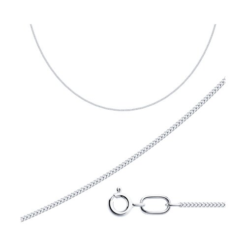 Цепь панцирь (Ag 925) 96-180-02030-1